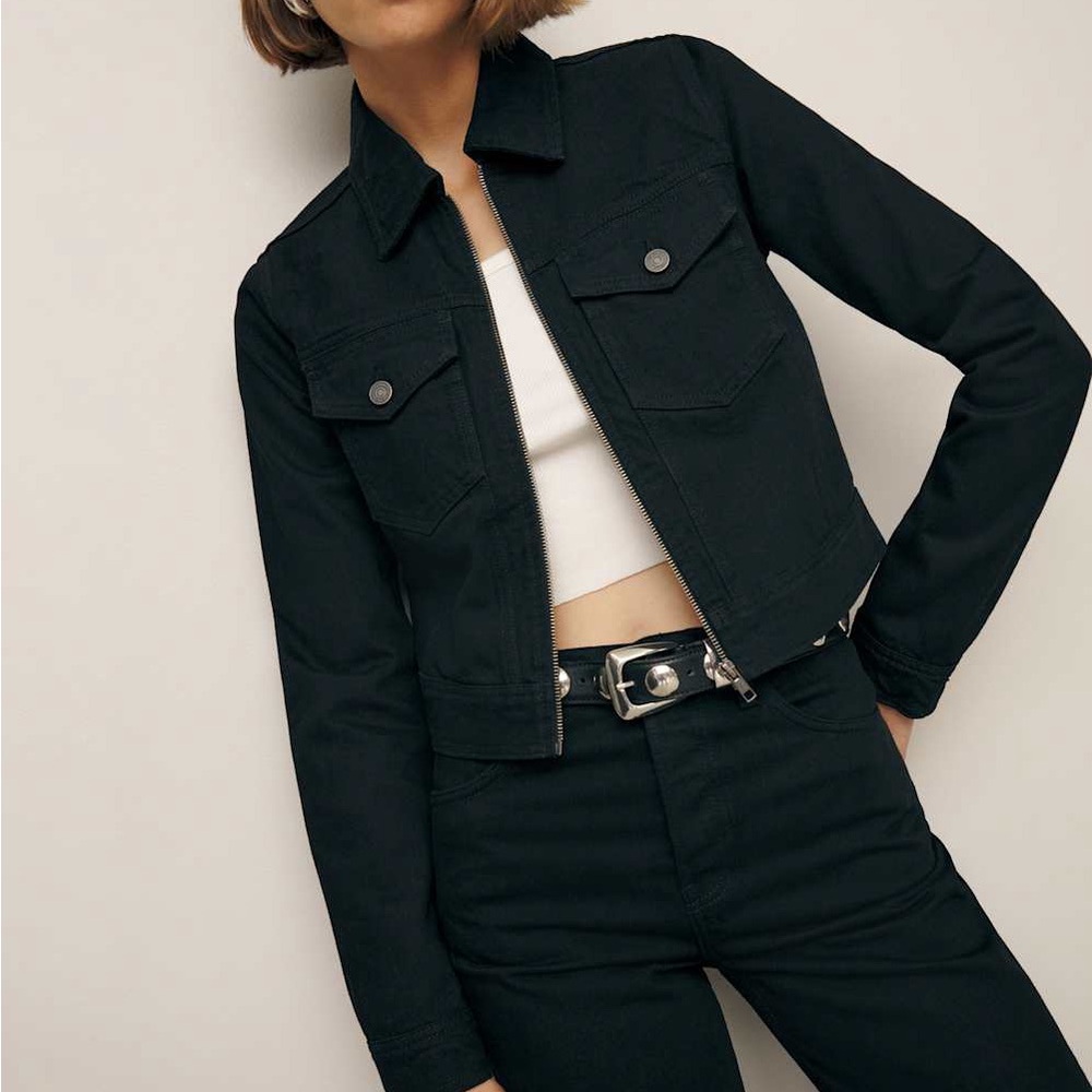 Reformation Romy Denim Jacket - Picture 5 of 8